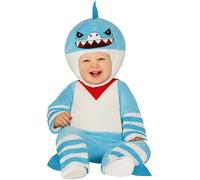 Bébé & Bébé Petit Shark Costume Déguisement Enfant Bleu Poisson Costume Neuf Fg