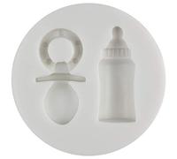 Bébé Biberon Moule Et Sucette En Silicon, Pour Métier De Sucre Gumpaste/Fondant/Décoration De Gâteau/Sucrerie/Jelly/Glace/Cookie/Fabrication De Savon