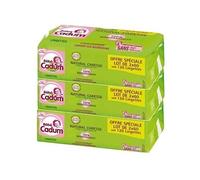 Bébé cadum hygiène et soin bébé lingettes natural caresse 2 x 60 lot de 3