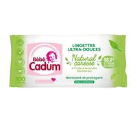 Bébé Cadum Lingettes Ultra Douces Peaux Sensibles 100 Unités