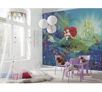 Bébé Chambre Papier Peint Beige Disney Caractères Photo Murale Art Unisexe