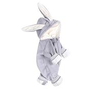 Bébé Combinaison De Neige à Capuche Hiver Zippée avec Oreilles d'ours Pyjama Rompers Salopette One-Piece Animaux Ouverture Devant avec Bouton Grenouillère Pyjama bébé Fille