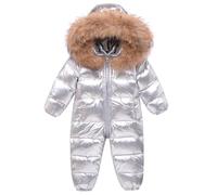 Bébé Combinaison De Neige à Capuche Une pièce à Manches Longues Ours Oreille Pyjama Rompers Salopette One-Piece volantées Onesies Floral Bowknot Grenouillère Pyjama bébé Fille