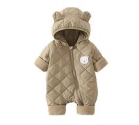 Bébé Combinaison Unisexe garçons filles barboteuse GrenouillèRe Manches Longues Vetement Bebe Mignon Fille Manteau Oreilles Animal Garçon 3-6 Mois