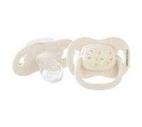 BÉBÉ CONFORT Sucette symétrique en silicone Sable 2 pièces