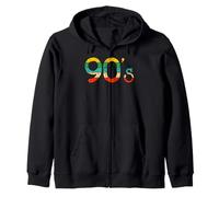 Bébé des Années 90 Style Rétro Couleurs Nostalgie Sweat à Capuche