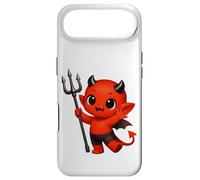 Bébé Diable Rouge Joyeux avec Trident Formes Mania Coque pour iPhone Air