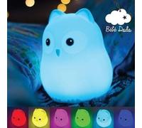 Bébé Dodo Veilleuse Bébé & Enfant Lumière LED Douce Apaisante Incassable Rechargeable USB - Change de Couleur - Basse Consommation G