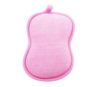 Bébé Double Face Brosse De Bande Dessinée Doux De Bain De Bain Serviette En Éponge Serviette En Poudre Mouche D'enfants Mignons Enfants Douche ProductPink Rentable Et Du