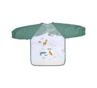 Bébé Douceur, Bavoir à Manches Longues Peva et Tissu 43 x 32 cm Savane