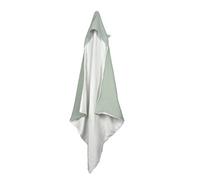 Bébé Douceur, Cape de Bain Gaze de Coton + Eponge 75 x 75 cm Céladon