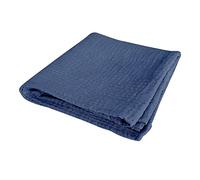 Bébé Douceur, Drap Housse 100% Gaze de Coton 60 x 120 cm Bleu Fonce