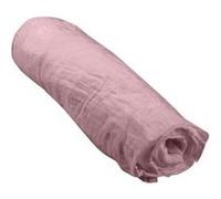 Bébé Douceur - Drap housse en gaze de coton - 100% Coton - 60 x 120 cm - Rose