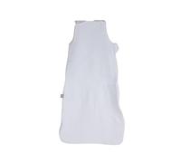 Bébé Douceur, Gigoteuse sans Manches Zip Lateral 100% Gaze de Coton 50 x 90 cm Blanc