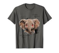 Bébé éléphant Yeux Rouges Street Style Vibes T-Shirt