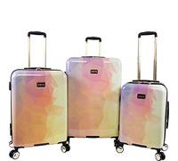 bebe Emma Ensemble de valises pivotantes 3 pièces pour Femme, Polyéthylène dégradé, Taille Unique, Emma Lot de 3 valises pivotantes