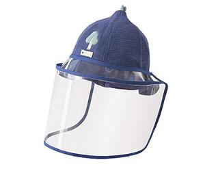 Bébé Enfants Casquette Anti Maman Protection Sortir À La Maison Protection Du Visage Casquettes Masque Amovible Anti Bave pour Garçons Filles (0-3 ans)