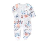 Bébé Fille Barboteuse Nouveau-né Une Pièce Pyjama Body en coton col rond tenue uni Combinaisons Tricot pour