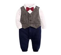Bébé Fille Barboteuse Une pièce Body Court pour Doux et Confortable Vêtements Confortables Cadeau Naissance Nouveau-né Unisexe