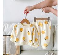 Bébé Fille Pantalon De Survêtement & Sweat-shirt Imprimé Fruit 6-9M,9-12M,12-18M,2-3Y,1-3MTout ImpriméTissu tricoté