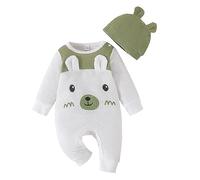 Bébé Filles Combinaison de Nuit Infant Pyjama Enfant vêtements Amples Tenue en Coton uni Tenues pour rentrer Nouveau-né Unisexe