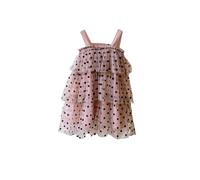 Bébé Filles Robes Été Princesse en Tulle sans Manches pour Les Fêtes Anniversaires et Mariages Robe de Soiree Enfant Robe de Fille de Fleur Filles Robes Été Dress Fille de Princesse