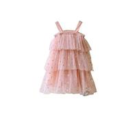 Bébé Filles Robes Été Princesse en Tulle sans Manches pour Les Fêtes Anniversaires et Mariages Robe de Soiree Enfant Robe de Fille de Fleur Filles Robes Été Dress Fille de Princesse