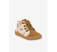 Bébé garçon Chaussures d'apprentissage pieds nus BAREFOOT FIRST STEP LACES Froddo caramel 24