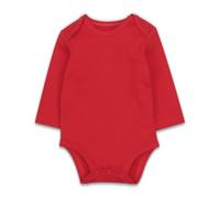 Bébé garçon et bébé Fille à Manches Longues bébé Un Article de vêtements de pièce Body Manchette (Red, 3-6 Months)