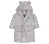 Bébé Garçons & Filles Unisexe Peignoir (Âges 6-24 Mois) Peluche Douce Flanelle Polaire à Capuche Peignoir de Bain - Gris, 18-24 Mois