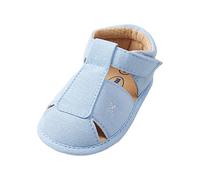 Bébé Garçons Semelle Souple des Sandales Bambin Antidérapant Été Chaussures,Bleu,0-6 Mois
