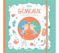 Bébé Gémeaux - Livre de naissance et des premières fois