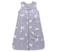 Bébé Gigoteuse Ete 0,5 Tog Sans Manches Nouveau Née Sac de Couchage Fermeture éclair Changement De Couche Turbulette Nourrisson Couverture Portable pour 6-18 Mois