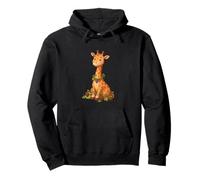 Bébé Girafe avec Raisins Sweat à Capuche