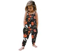 Bebe Halloween Costume Grenouillère d'Halloween pour garçon et fille Chauve Souris Capuchon Amusant Chaud de Citrouille garçons Filles Capuche Body Survêtement combinaison orange Jeu Rôle