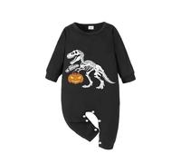 Bebe Halloween Costume Unisexe bébé Barboteuse Chauve- Souris Vêtement Imprimé Citrouille Nouveau-né Infantile Grenouillères Cosplay pour Combinaison une pièce
