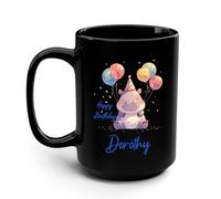 Bébé Hippo Joyeux Anniversaire Mug Céramique Tasse À Thé Unique Tasse À Café Idée Cadeau Pour Anniversaire Noël Collègue 330 Ml