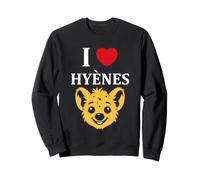 Bébé Hyène Mignon Humour Animal Amour J'aime Les Hyènes Sweatshirt