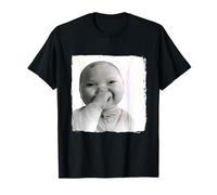 Bébé IA Qui rit en se retenant de Rire Un mème Viral drôle de génération en Z T-Shirt