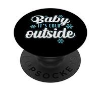 Bébé il Fait Froid Dehors en Hiver Le Plus Profond PopSockets PopGrip Adhésif