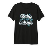 Bébé il Fait Froid Dehors en Hiver Le Plus Profond T-Shirt Haut de Gamme