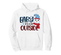 bébé il Fait Froid Dehors Hiver Neige Saison Amant Sweat à Capuche