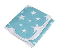 Bébé Infant lit Matelas à Langer Imperméable 50x70 cm Lavable Infantile Coton Imperméable à l'eau Couverture de Tapis réutilisable lit d'incontinence Underpads Paradis Bleu/M pour Voyage Promenade