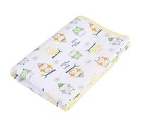 Bébé Infant Matelas à Langer Imperméable Coton Tapis 3 couches en étanche et lavable Tapis à Langer pour Voyage Promenade Kits de Change Dérapage Protection Enfant Bébé Lavable (Gelb M)