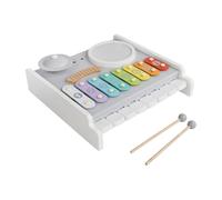 Bébé,Jeux Éducatifs Et Amusants en Bois - pour Ensembles De Tambours Jouets Musicaux,pour La Maison Maternelle Maternelle Salle d'anniversaire Noël Garçons Filles