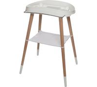 Bébé Jou Support de baignoire Baignoire bébé Blanc Hauteur réglable Pliable