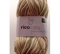Bébé laine RICO BABY SOFT Cotton Print dk couleur 09 laine à tricoter & Crochet