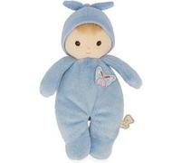 KALOO - Poupon Très Doux et Moelleux pour Bébé - Corps Souple et Tendre - Poupon en Tissu - Couleur Bleu - 24cm - Lavable - Dès la Naissance - K222004