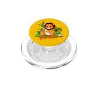 Bébé Lion en Couche avec biberon PopSockets PopGrip pour MagSafe
