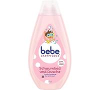 Bebe Lot de 1 flacons de mousse et de douche pour peaux délicates et jeunes, nettoyage doux pour peaux délicates, 1 x 500 ml